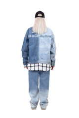 BBD Division Reverse Denim Jacket (Blue)