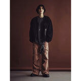 カーターダイアゴナルジップパラシュートパンツ / CARTER DIAGONAL ZIP PARASHUTE PANTS_PK