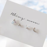 ソフトトゥインクルピアス / [4 set] Soft Twinkle Piercing Set