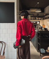 グランドポケットコーデュロイシャツ