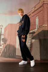 センスロゴフードジップアップ/25P SENSE LOGO HOOD ZIP UP_NAVY
