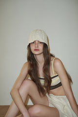MILLY bucket hat_oatmeal