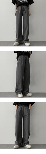キュータピンタックデニムワイドパンツ / Cuta Pintuck Denim Wide Pants