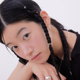 【MADE】 mini chiffon earcuff (2pcs) 