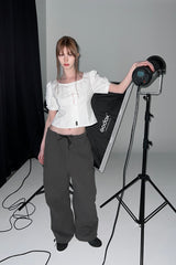 VINTAGE PARACHUTE CARGO PANTS (KHAKI)