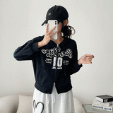 Ego Vintage Two-Way Cropped Hood Zip-Up