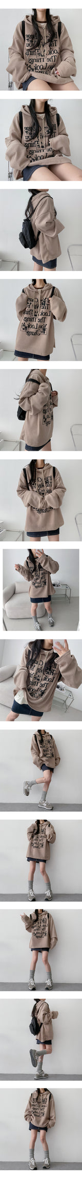 Look the Vintage Knit Hoodie