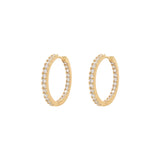 25mmビハインドエターニティーピアス / 25mm behind eternity earrings