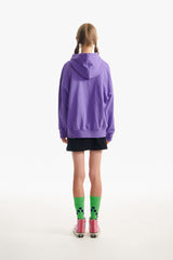 スモールチェリーサイドポケットフーディー／SMALL CHERRY SIDE POCKET HOODIE [PURPLE]