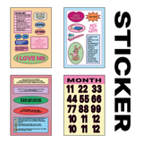 ✖︎ステッカーブック / STICKER BOOK