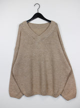 アルパカボキシーニット / Alpaca Boxy Knit (5color)