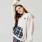 チェックポイントルースフーディ / CHECK POINT LOOSE HOODIE