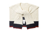 ケーブルニットショールマフラー/CABLE KNIT SHAWL MUFFLER_OATMEAL