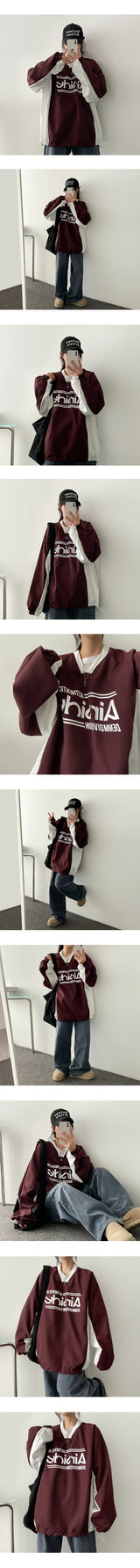 Devision String Coloring V-shirt