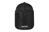 イアフラップボタンボールキャップ/EARFLAP BUTTON BALL CAP_BLACK