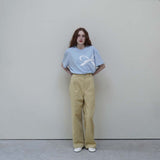 ペールブルーリボンTシャツ