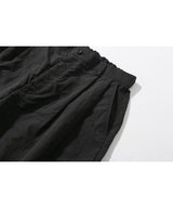ナイロンロングバルーンパンツ/Nylon Long Balloon Pants (Black)