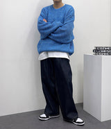 ピュアアンダイ2タックワイドパンツ / LN Pure undyed two-tuck wide pants