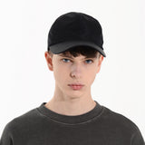NYLON TWILL BALL CAP (BLACK) (6554717388918)