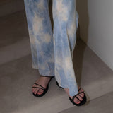 チリングバンディングパンツ / CHILLING BANDING PANTS_CREAM BLUE