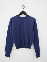 Minimal V-neck Knit (12color)
