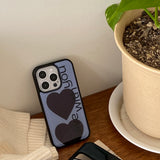 epoxy dive with you lettering case blue & brown