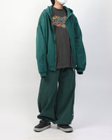 オーバーフィット2Wayフードジップアップ / Overfit 2Way Hood Zip-up 3color