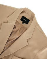 ピンチドテーラードジャケット / DOZI - Pinched Tailored Jacket _ Beige