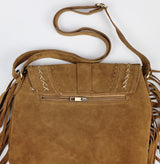 スエード フリンジ ショルダーバッグ / suede fringed shoulder bag