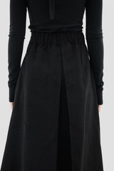 サイドベルトロングスカート / Side belt long skirt (2color)