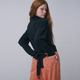 RIBBON TAIL LONG SLEEVE, NAVY
