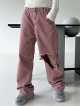 ビジョピンクデニムパンツ/no.1109 Bijo Pink Denim Pants