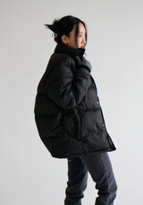 クラウンベーシックショートダウンジャケット/Crown Basic Short Padding (4color)