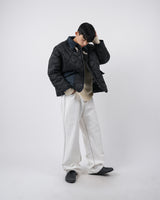 リィドゥズカラーネックキルティングダッフルジャケット/liddes collar-neck quilting duffle jacket 2color