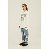 HTT クラック L/S ティー / HTT Crack L/S Tee_White