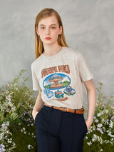 ワンダフルワールドTシャツ / Wonderful World T-Shirt (2colors)