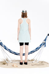チェリーノースリーブテリードレス / CHERRY SLEEVELESS TERRY DRESS [MINT]