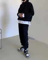 ハイネックナイロンTシャツ/TN high neck nylon T-shirt (3 colors)
