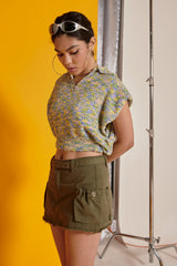 カーゴミニスカート/CARGO MINI SKIRT