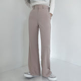 Loose-Leg Slacks