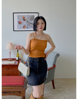 ムスクニットスリーブレス / Musk Knit Sleeveless (7color)
