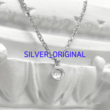 バレット バック ネックレス / Bullet Back Necklace_silver