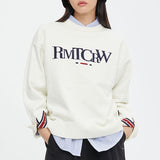 ボタンスリーブニット / BUTTON SLEEVE KNIT TOP_OATMEAL