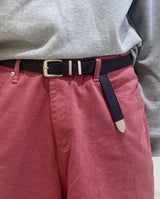 No.9727 long leather BELT