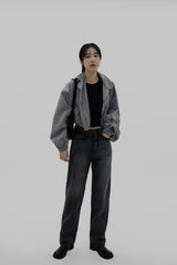 ミルクウォッシュドデニムパンツ / Milkwashed denim pants (2color)