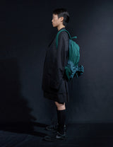 ノッテッドバックパック/Knotted Backpack (Peacock green)
