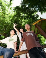 Younger Song × VIVASTUDIO Collaboration Ringer College Logo Tee
