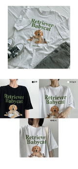 ドッグアンドキャットショートスリーブ / Dog and cat short sleeves