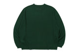 パンチングニットロングスリーブ / PUNCHING KNIT LONG SLEEVE_GREEN
