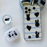 Wherever Rabbit Phone Case 
